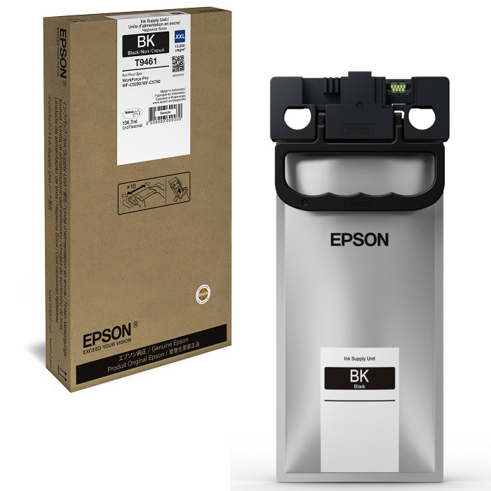 Original Epson T9461 Black Extra High Capacity Ink Cartridge (C13T946140)