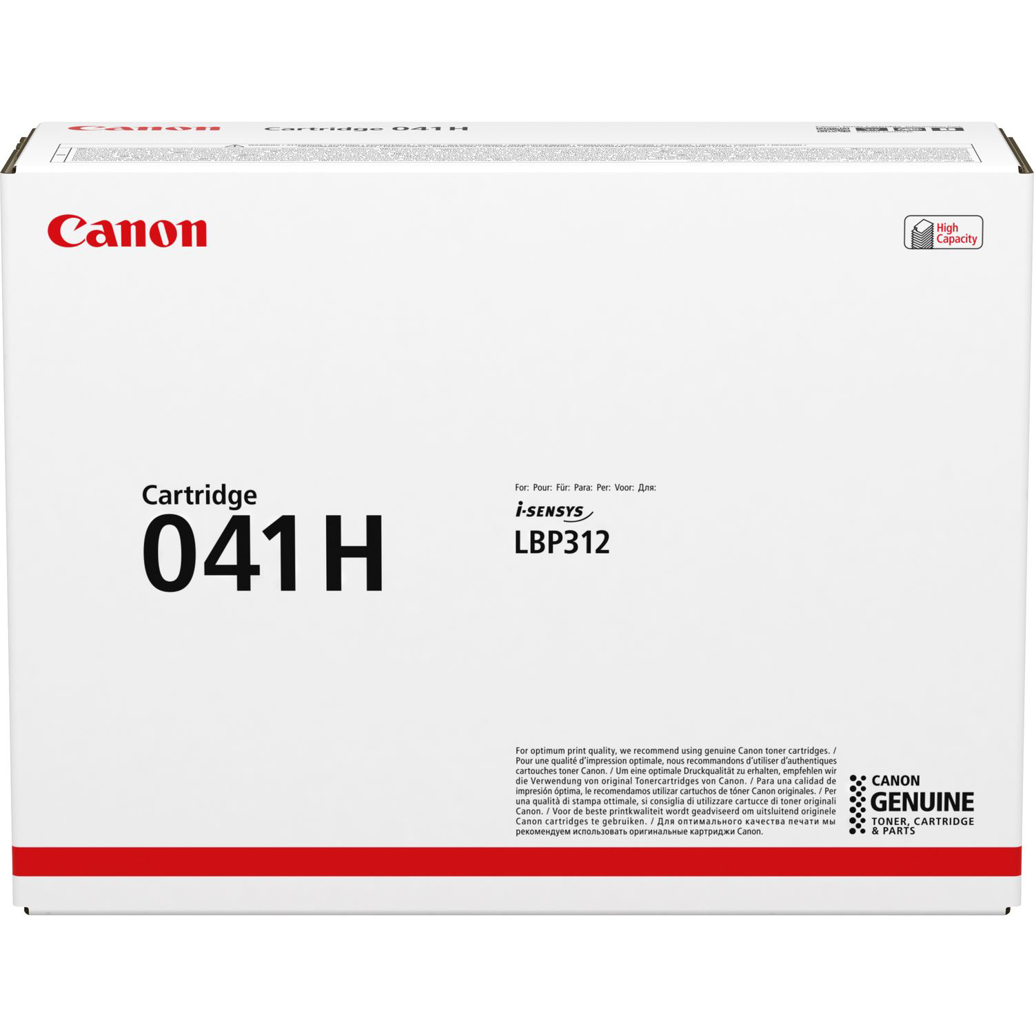 Original Canon 041HBK Black High Capacity Toner Cartridge (0453C002)