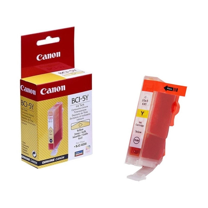 Original Canon BCI5Y Yellow Ink Cartridge (BCI-5Y)