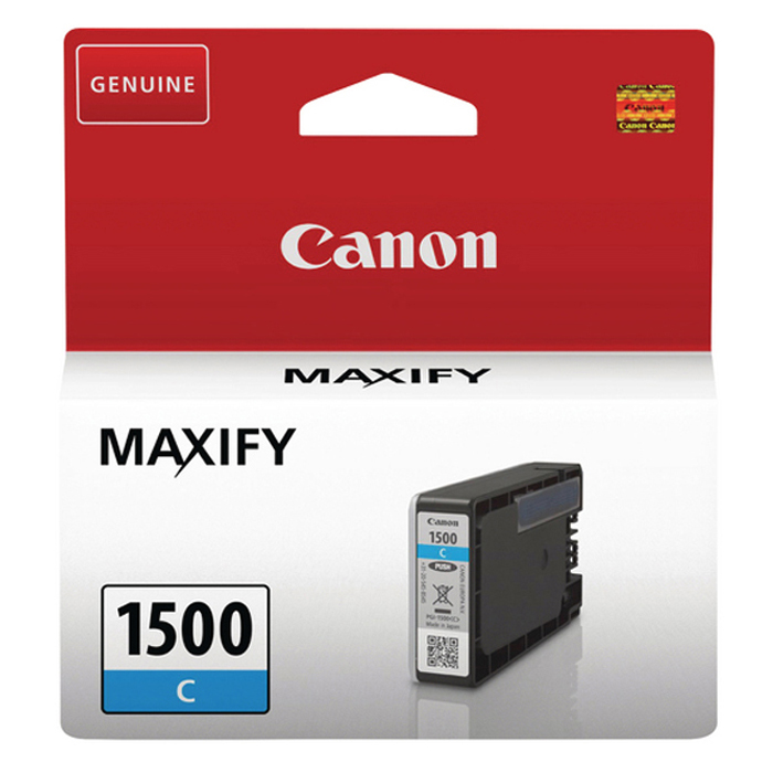 Original Canon PGI-1500C Cyan Ink Cartridge (9229B001)
