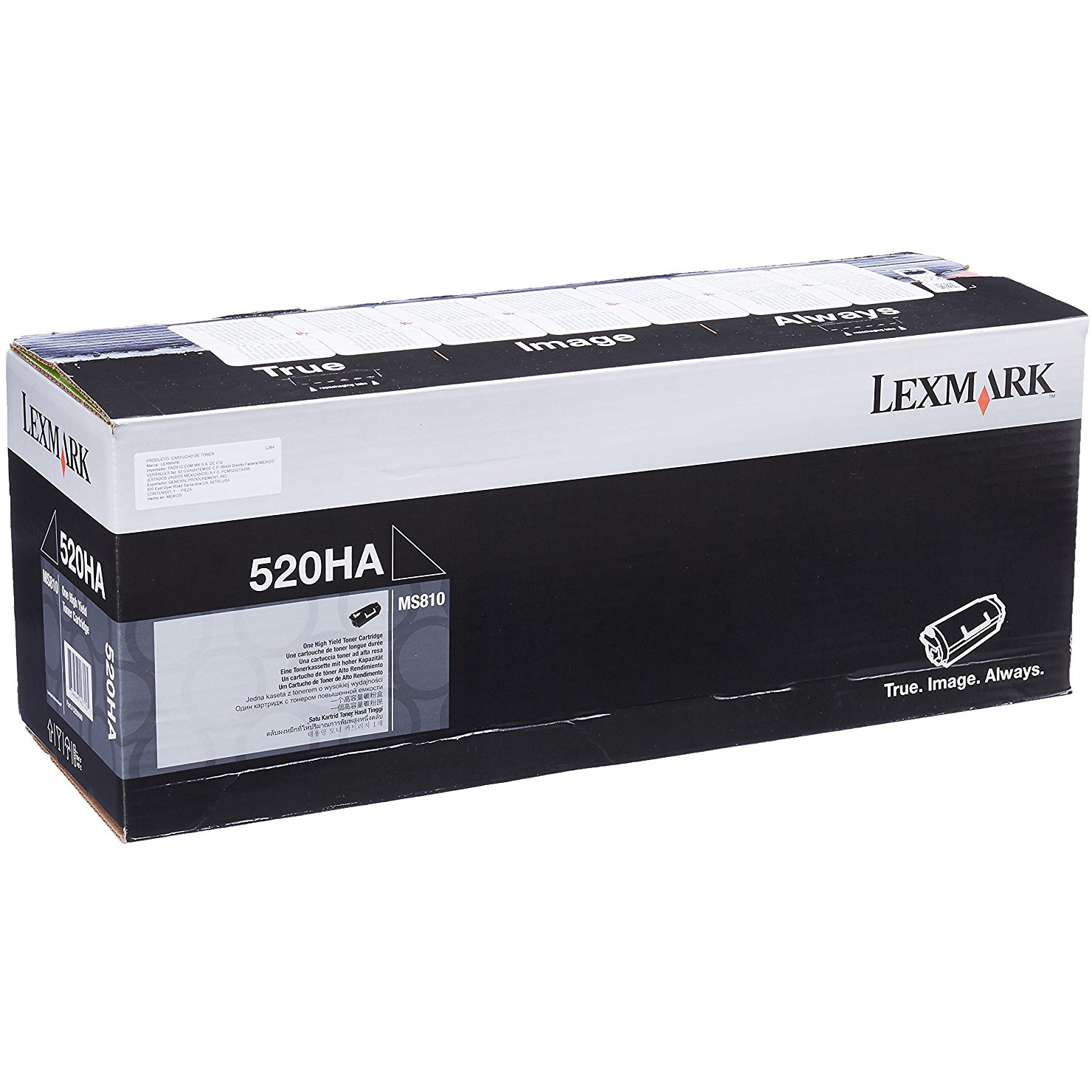 Original Lexmark 520HA Black High Capacity Toner Cartridge (52D0HA0)