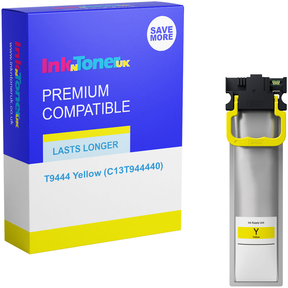 Premium Compatible Epson T9444 Yellow Ink Cartridge (C13T944440)