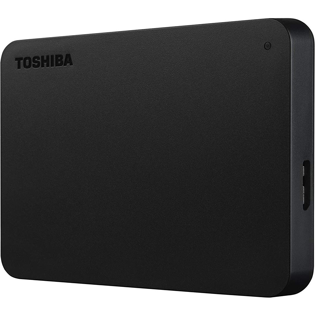 Original Toshiba Canvio Basics 1TB USB 3.0 External Hard Drive (HDTB410EK3AA)