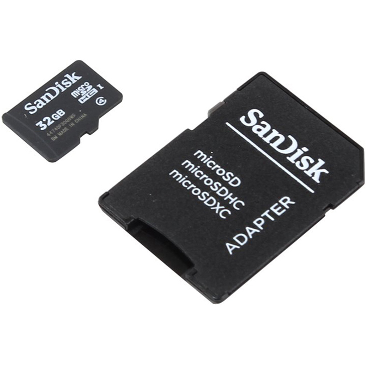 Original SanDisk Class 4 32GB MicroSDHC Memory Card (SDSDQM-032G-B35A)