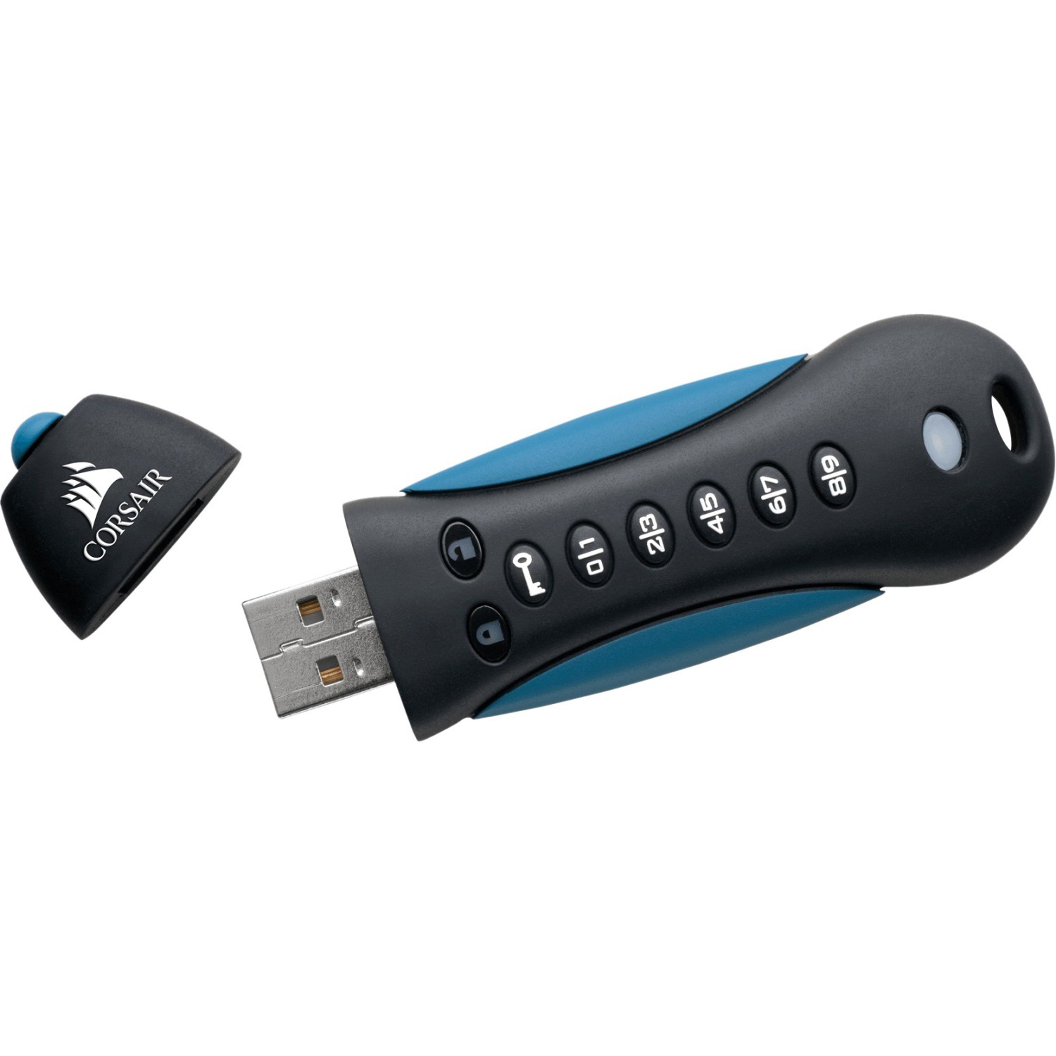 Original Corsair Flash Padlock 3 32GB Secure USB 3.0 Flash Drive (CMFPLA3B-32GB)