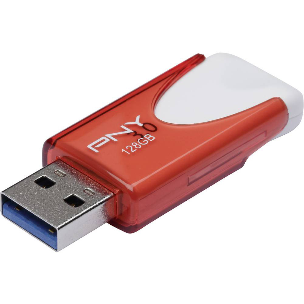 Original PNY Attache 128GB USB 3.0 Flash Drive (FD128ATT430-EF)