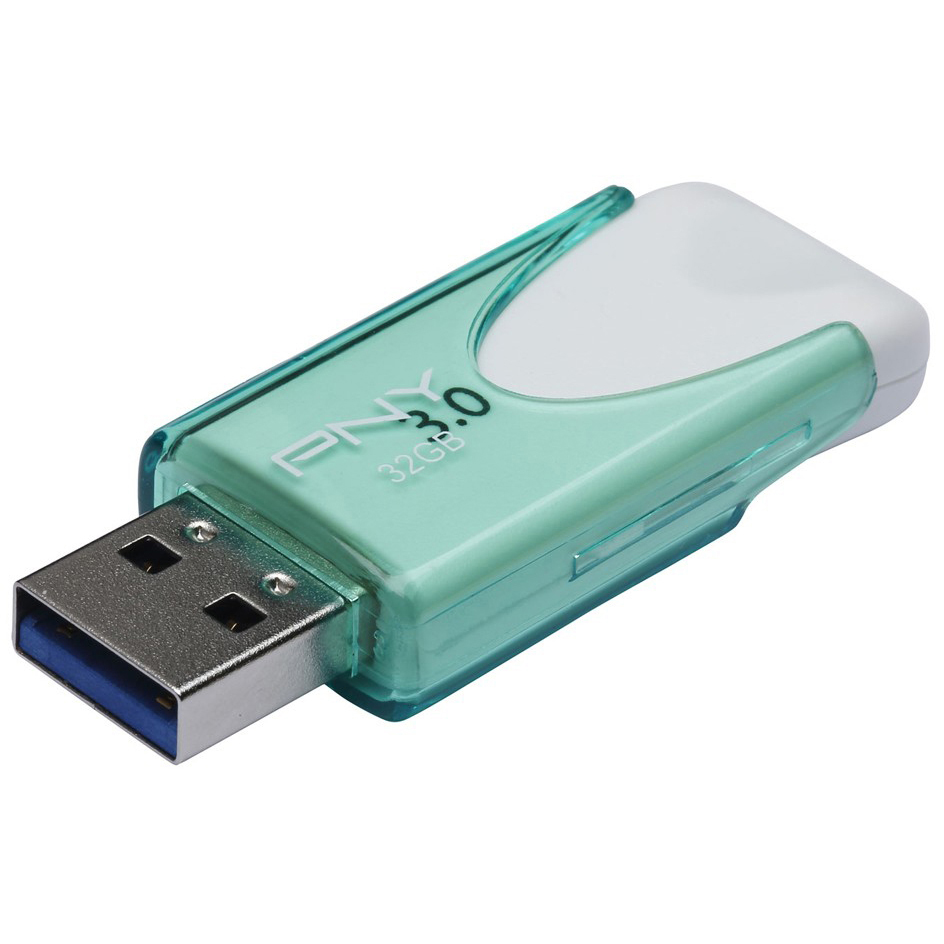 Original PNY Attache 4 32GB USB 2.0 Flash Drive (FD16GATT4-EF)