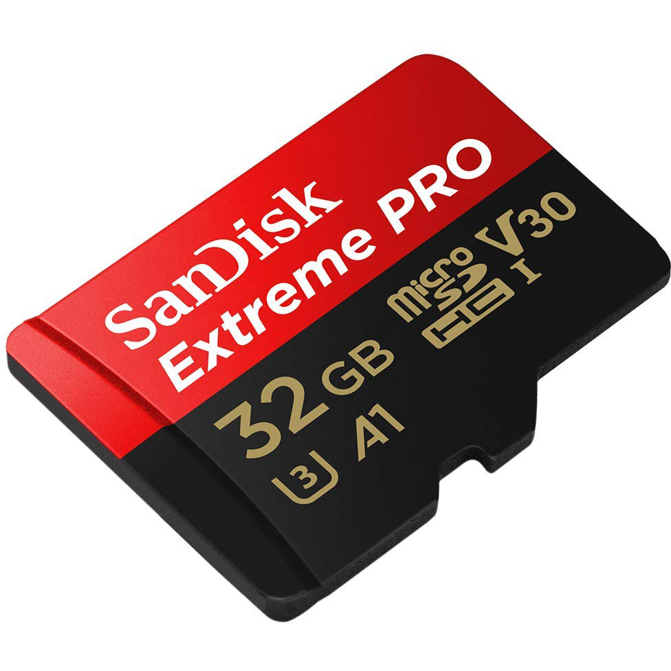 Original SanDisk Extreme Pro Class 10 32GB MicroSDHC Memory Card (SDSQXCG-032G-GN6MA)