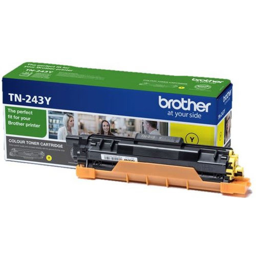 Original Brother TN-243Y Yellow Toner Cartridge (TN243Y)