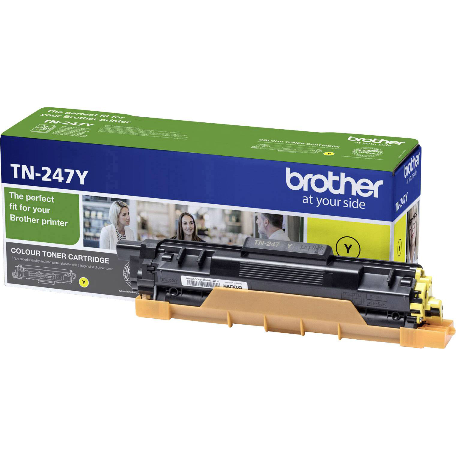 Original Brother TN-247Y Yellow High Capacity Toner Cartridge (TN247Y)