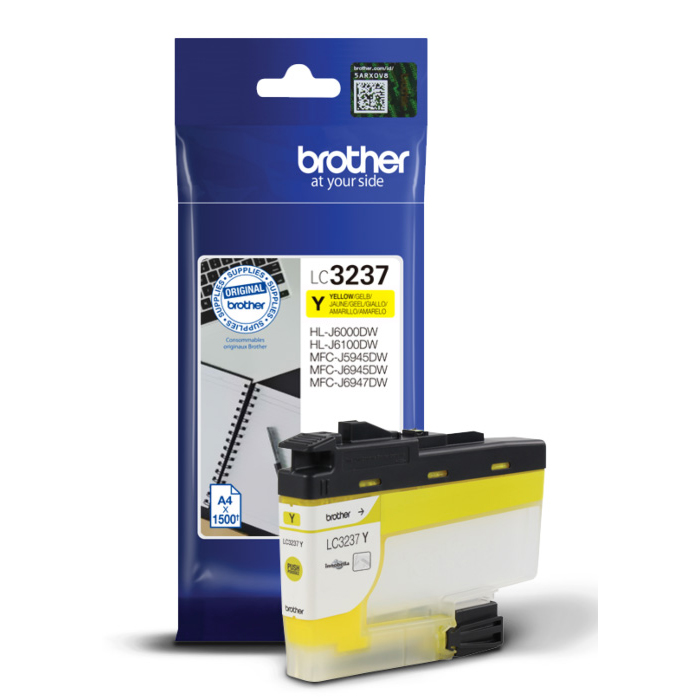 Original Brother LC-3237Y Yellow Ink Cartridge (LC3237Y)
