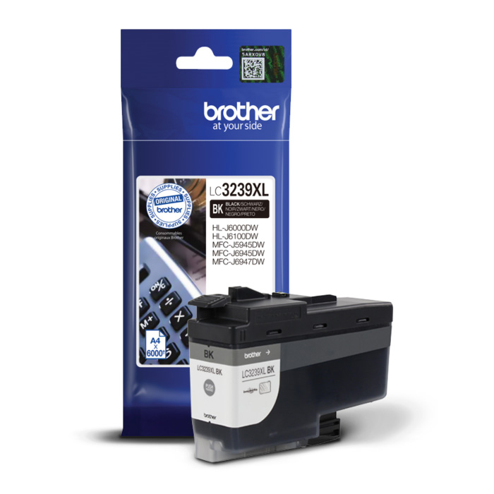 Original Brother LC-3239XLBK Black High Capacity Ink Cartridge (LC3239XLBK)