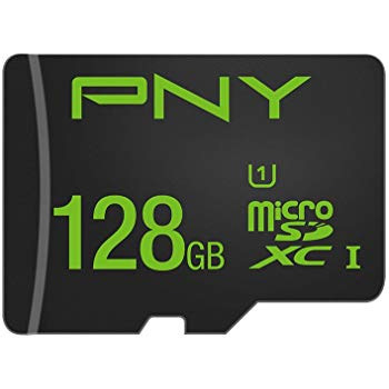 Original PNY High Performance Class 10 128GB MicroSDHC Memory Card (SDU128HIGPER-1-EF)