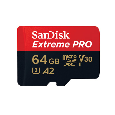 Original SanDisk Extreme Pro Class 10 64GB MicroSDXC Memory Card (SDSQXCY-064G-GN6MA)