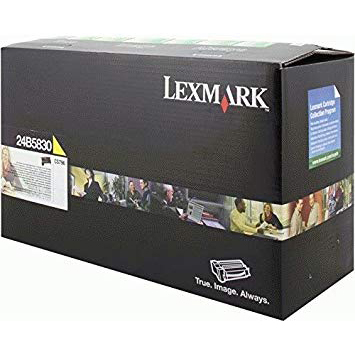 Original Lexmark 24B5830 Yellow Toner Cartridge (24B5830)