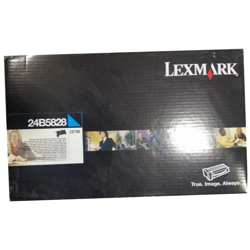 Original Lexmark 24B5828 Cyan Toner Cartridge (24B5828)