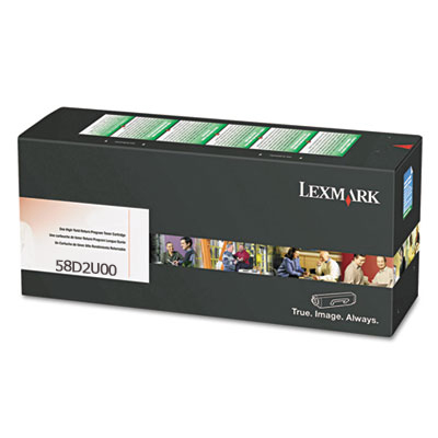 Original Lexmark 58D2U00 Black Ultra High Capacity Toner Cartridge (58D2U00)