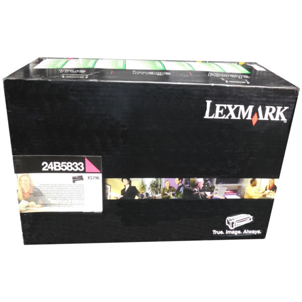 Original Lexmark 24B5833 Magenta Toner Cartridge (24B5833)