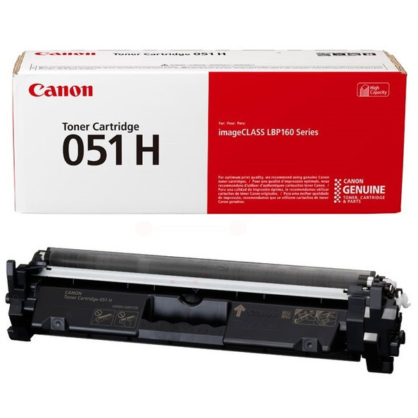 Original Canon 051H Black High Capacity Toner Cartridge (2169C002)