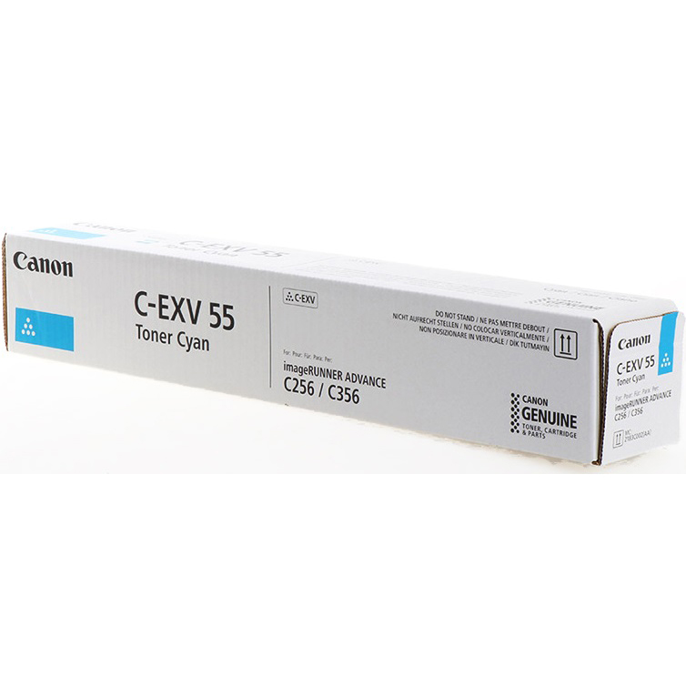 Original Canon C-EXV55 Cyan Toner Cartridge (2183C002)