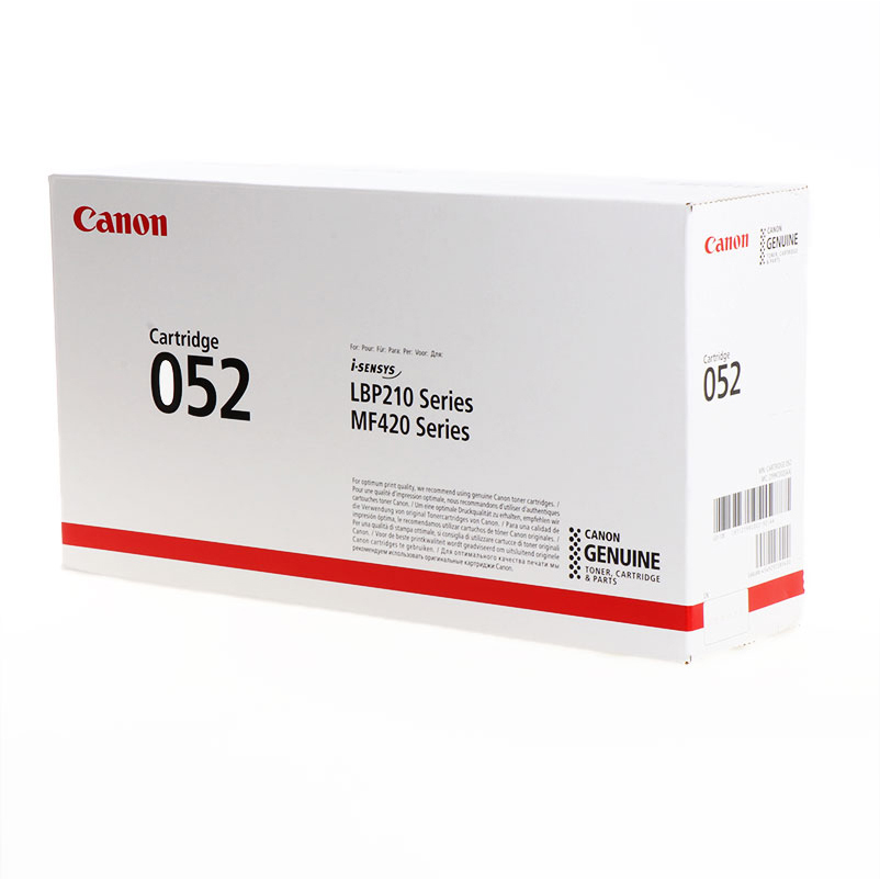 Original Canon 052 Black Toner Cartridge (2199C002)