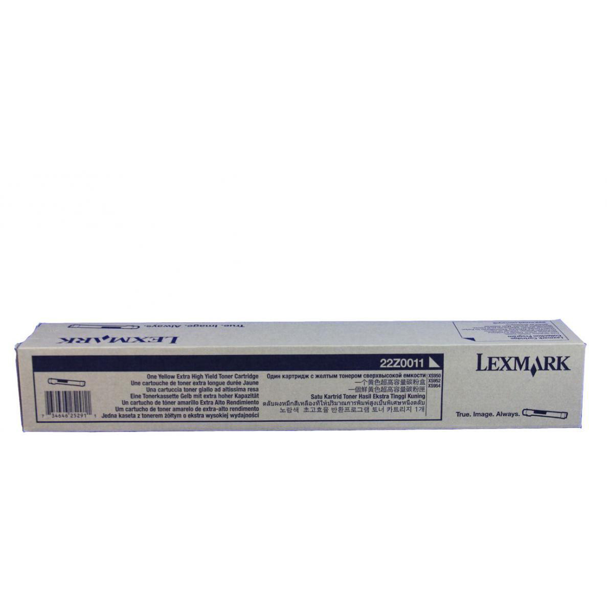 Original Lexmark 22Z0011 Yellow Toner Cartridge (22Z0011)