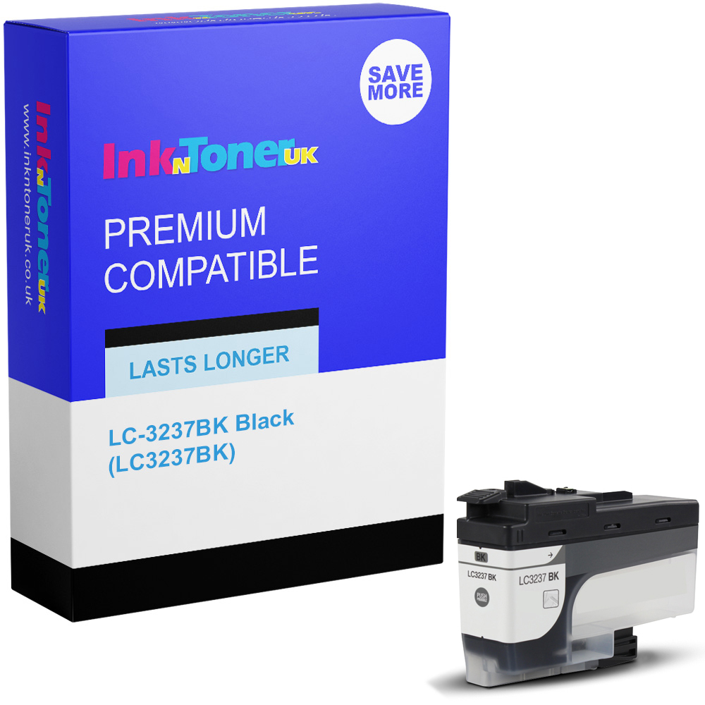 Premium Compatible Brother LC-3237BK Black Ink Cartridge (LC3237BK)