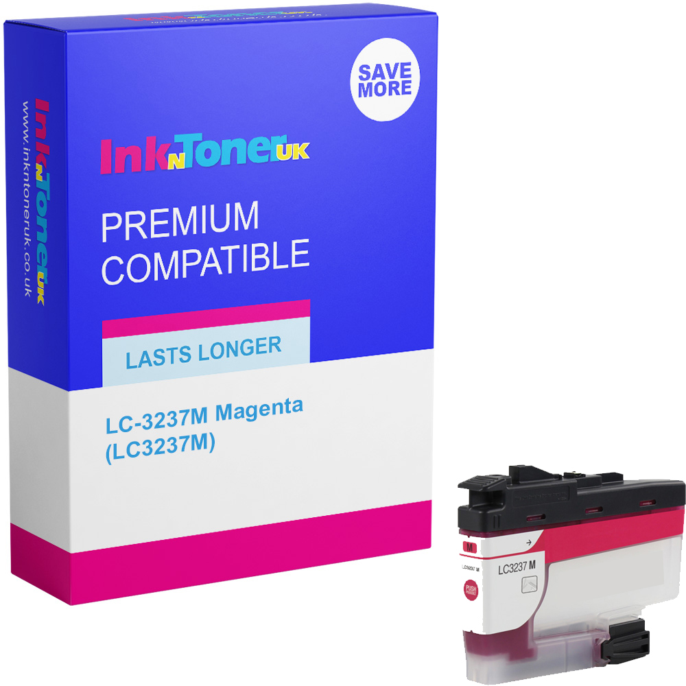 Premium Compatible Brother LC-3237M Magenta Ink Cartridge (LC3237M)