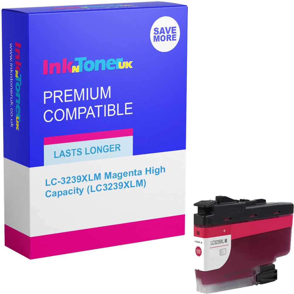 Premium Compatible Brother LC-3239XLM Magenta High Capacity Ink Cartridge (LC3239XLM)