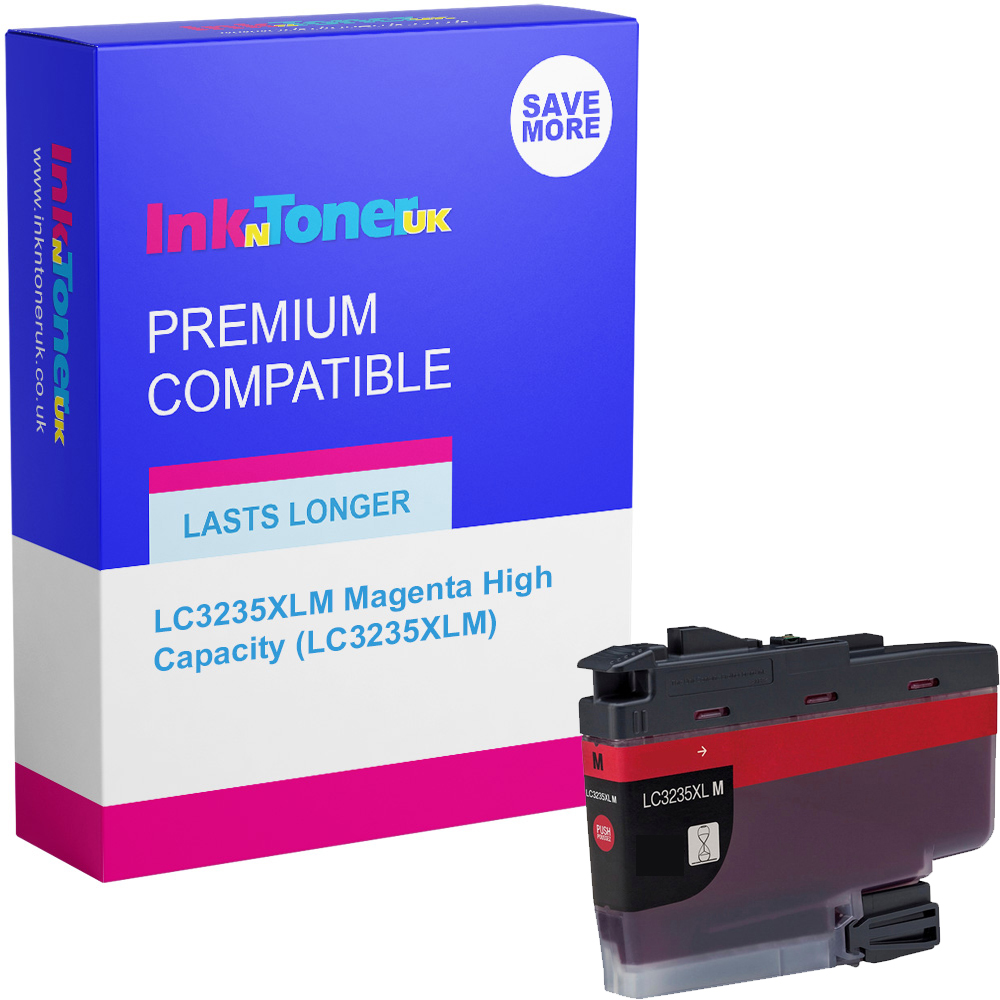Premium Compatible Brother LC3235XLM Magenta High Capacity Ink Cartridge (LC3235XLM)