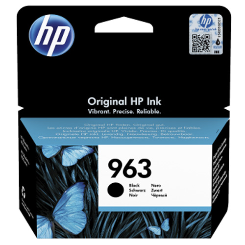 Original HP 963 Black Ink Cartridge (3JA26AE)