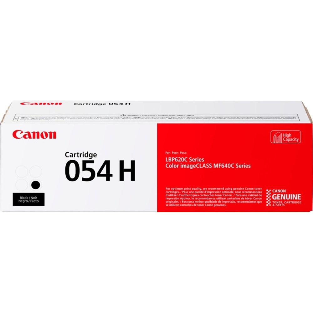 Original Canon 054H Black High Capacity Toner Cartridge (3028C002)