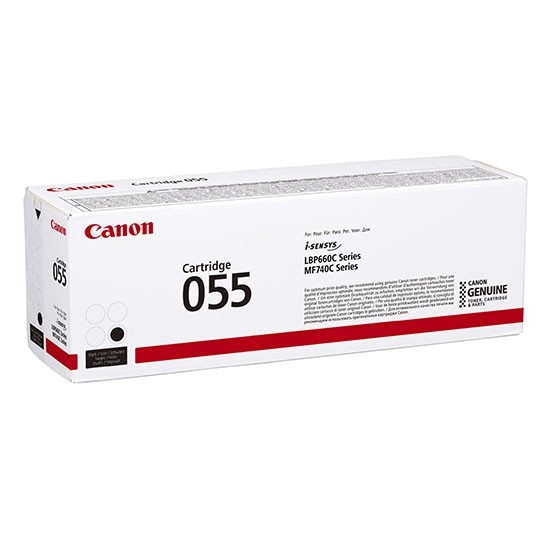 Original Canon 055 Black Toner Cartridge (3016C002)