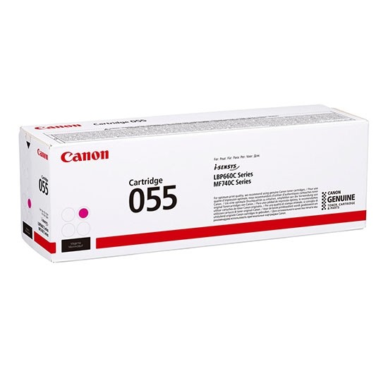 Original Canon 055 Magenta Toner Cartridge (3014C002)