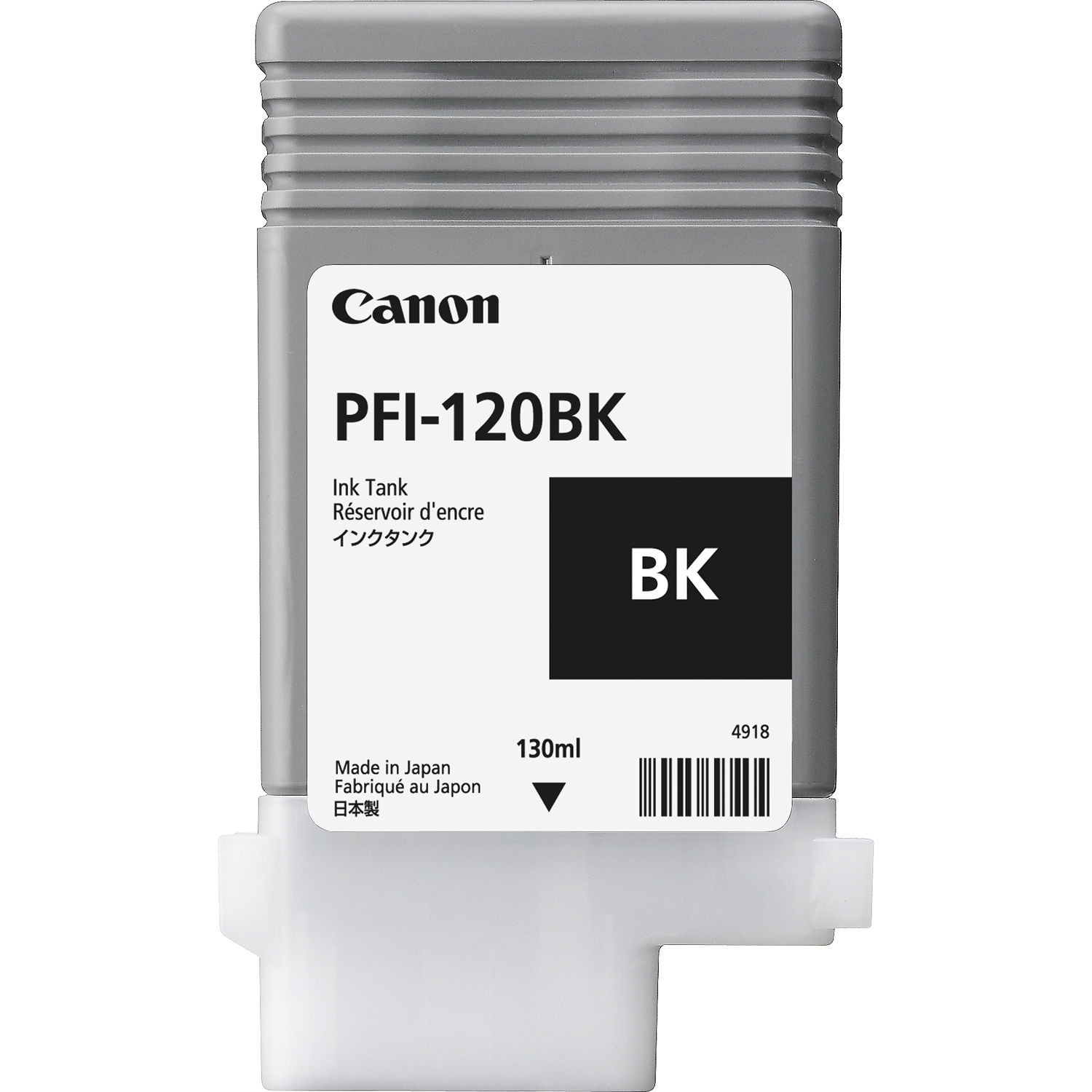 Original Canon PFI-120BK Black Ink Cartridge (2885C001AA)