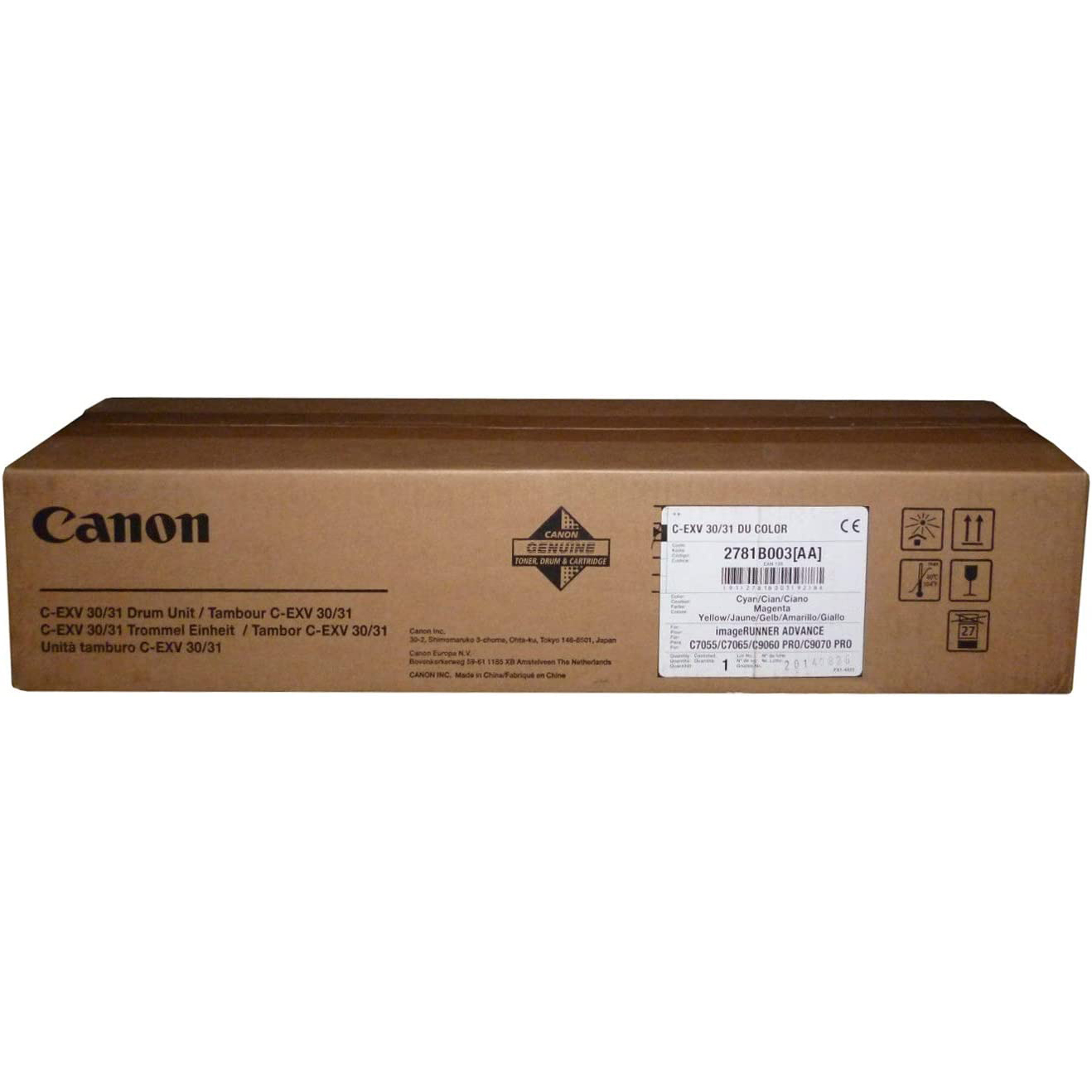 Original Canon C-EXV30 Colour Drum Kit (2781B003)