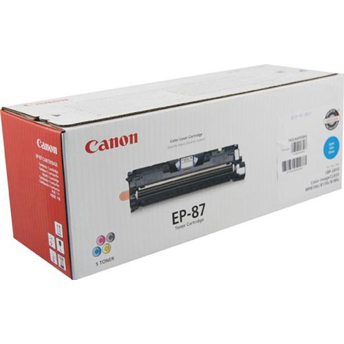 Original Canon EP87C Cyan Toner Cartridge (7432A003AA)