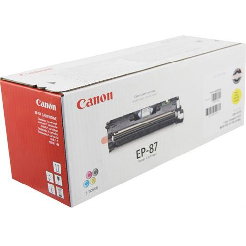 Original Canon EP87Y Yellow Toner Cartridge (7430A003AA)