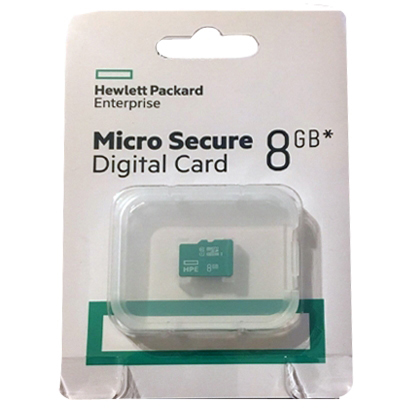Original HPE Enterprise Mainstream Class 10 8GB MicroSD Memory Card (726116-B21P)