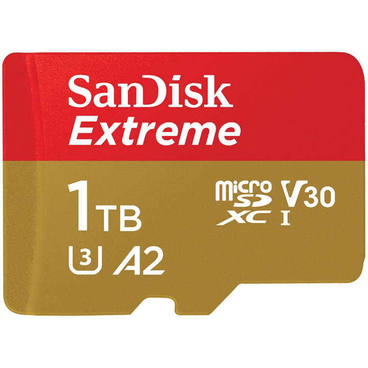 Original SanDisk Extreme 1TB MicroSDXC Memory Card (SDSQXA1-1T00-GN6)