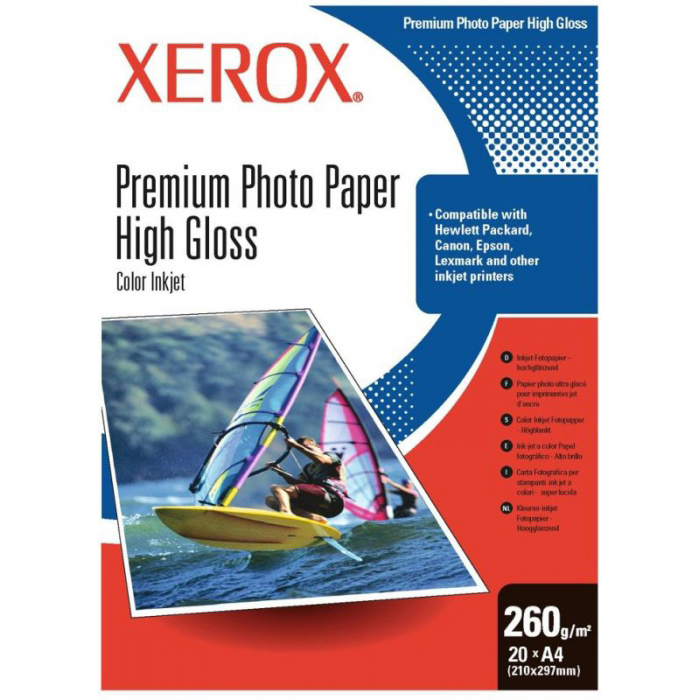 Original Xerox 260gsm A4 Gloss Photo Paper - 20 sheets (003R97469)