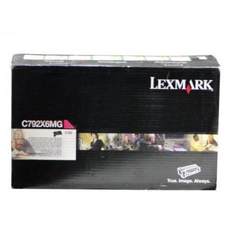 Original Lexmark C792X6MG Magenta Toner Cartridge (C792X6MG)
