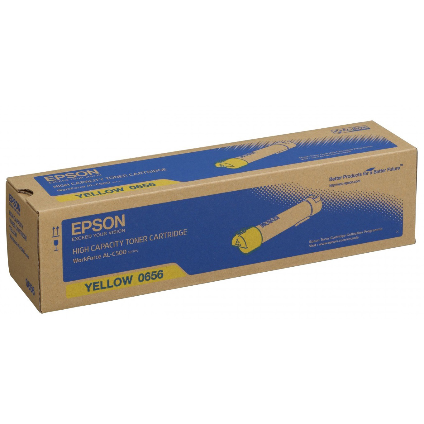 Original Epson S050656 Yellow High Capacity Toner Cartridge (C13S050656)
