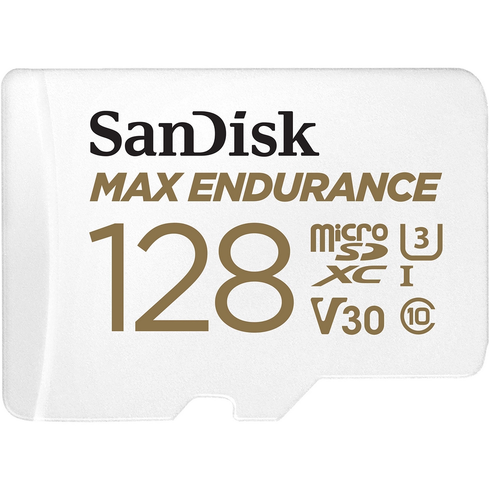 Original SanDisk 128GB Max Endurance Micro SDXC Memory Card (SDSQQVR-128G-GN6)