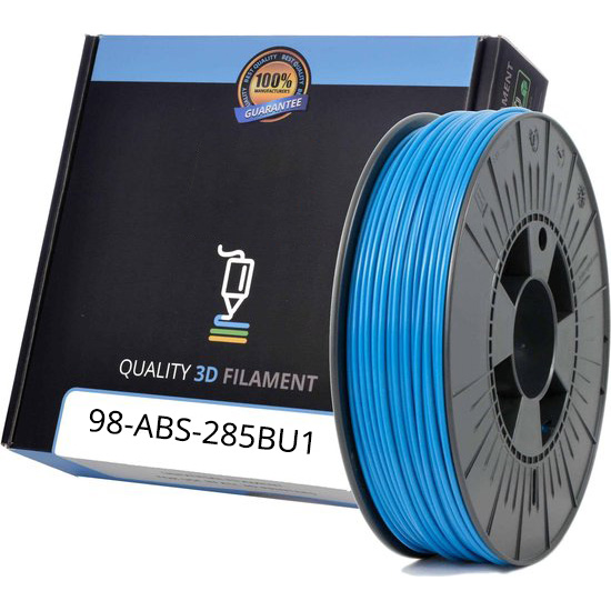 Premium Compatible ABS 2.85mm Sky Blue 1kg 3D Filament (ABS285BU1)