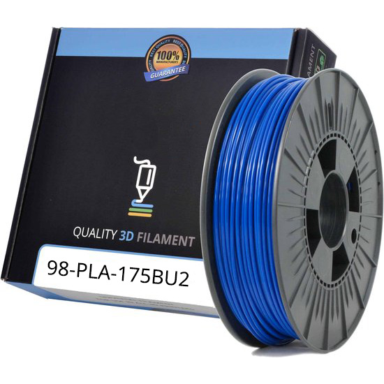 Premium Compatible PLA 1.75mm Dark Blue 1kg 3D Filament (PLA175BU2)