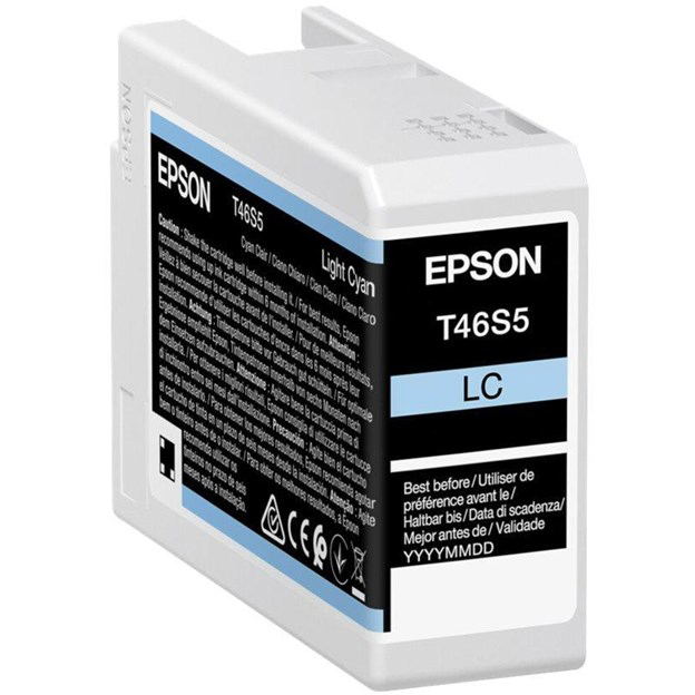 Original Epson T46S5 Light Cyan Ink Cartridge (C13T46S500)