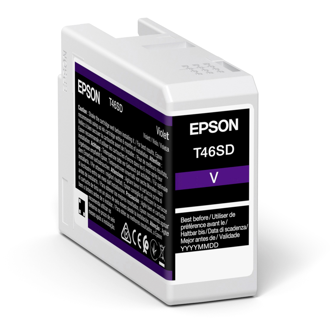 Original Epson T46SD Violet Ink Cartridge (C13T46SD00)