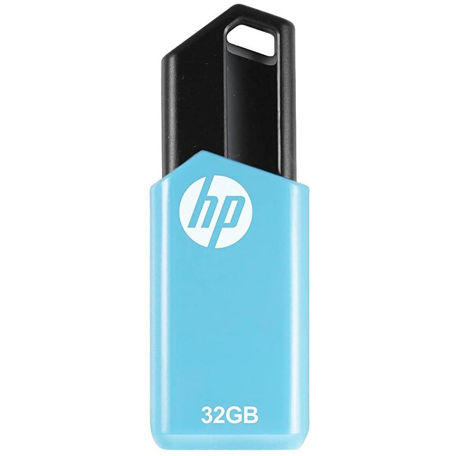 Original PNY v150w 32GB USB Type-A 2.0 Flash Drive Black/Blue (HPFD150W-32)