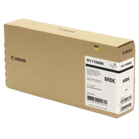Original Canon PFI-710MBK Matte Black High Capacity Ink Cartridge (2353C001AA)